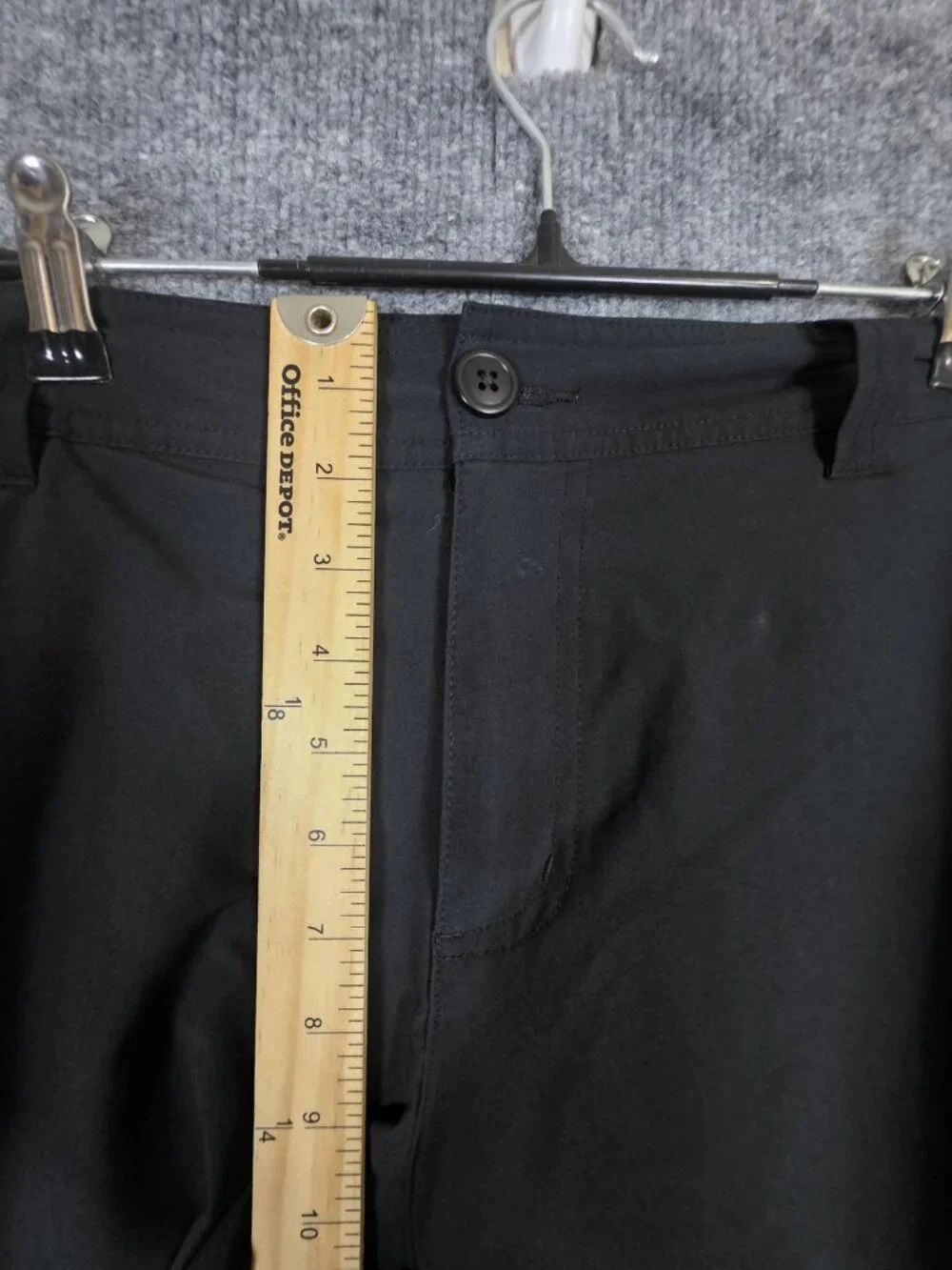 Columbia Shorts Mens 34 Black Omni-Shield Hiking Quick Dry Stretch Stains